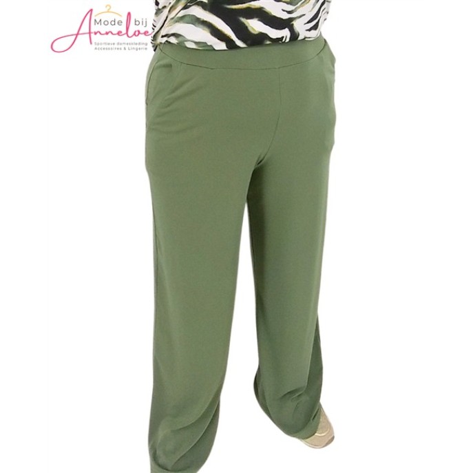 Batida Broek wijd 2469 Khaki